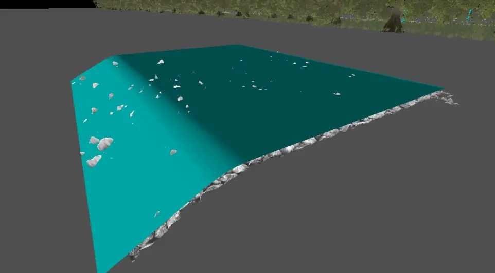 Collision proxy (visibility mesh)